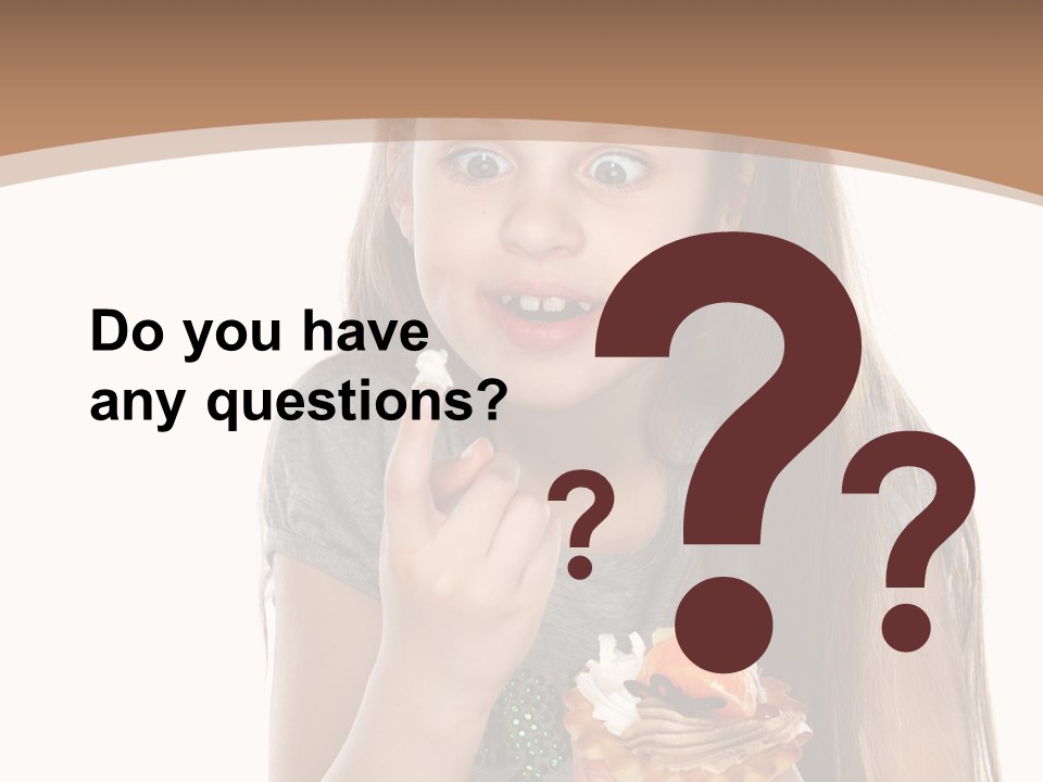 Cute Happy One PowerPoint Template