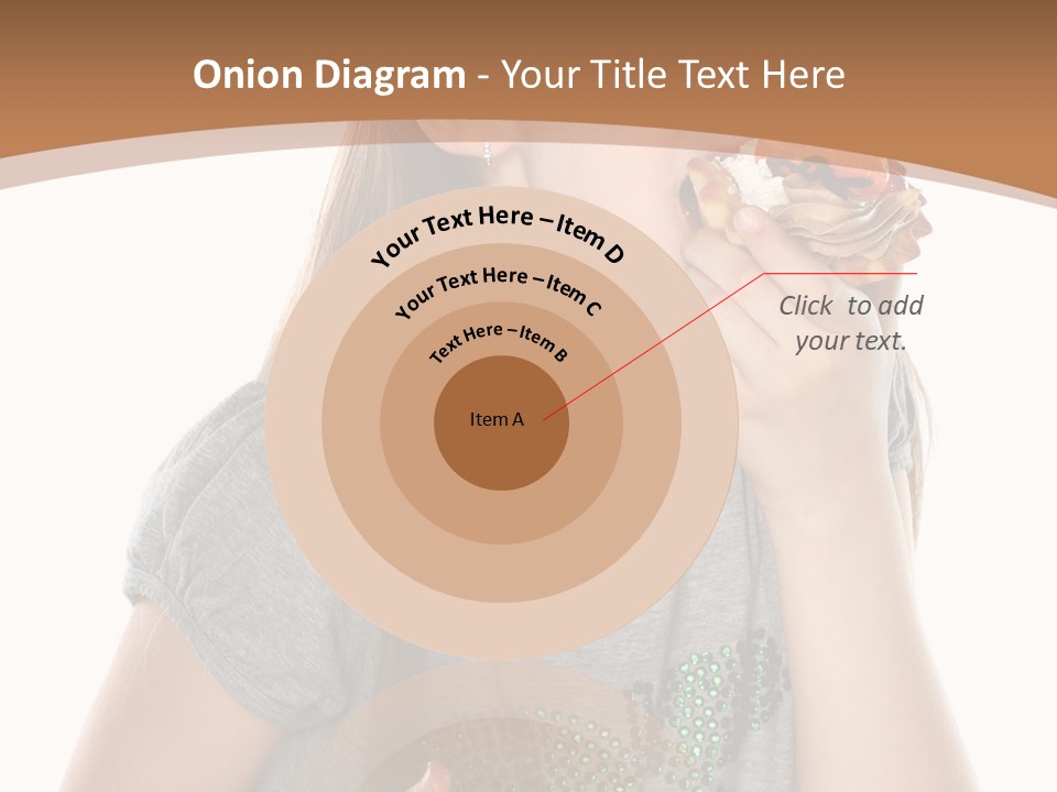 Fashion Holiday Face PowerPoint Template