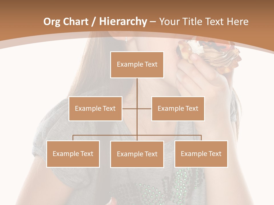 Fashion Holiday Face PowerPoint Template