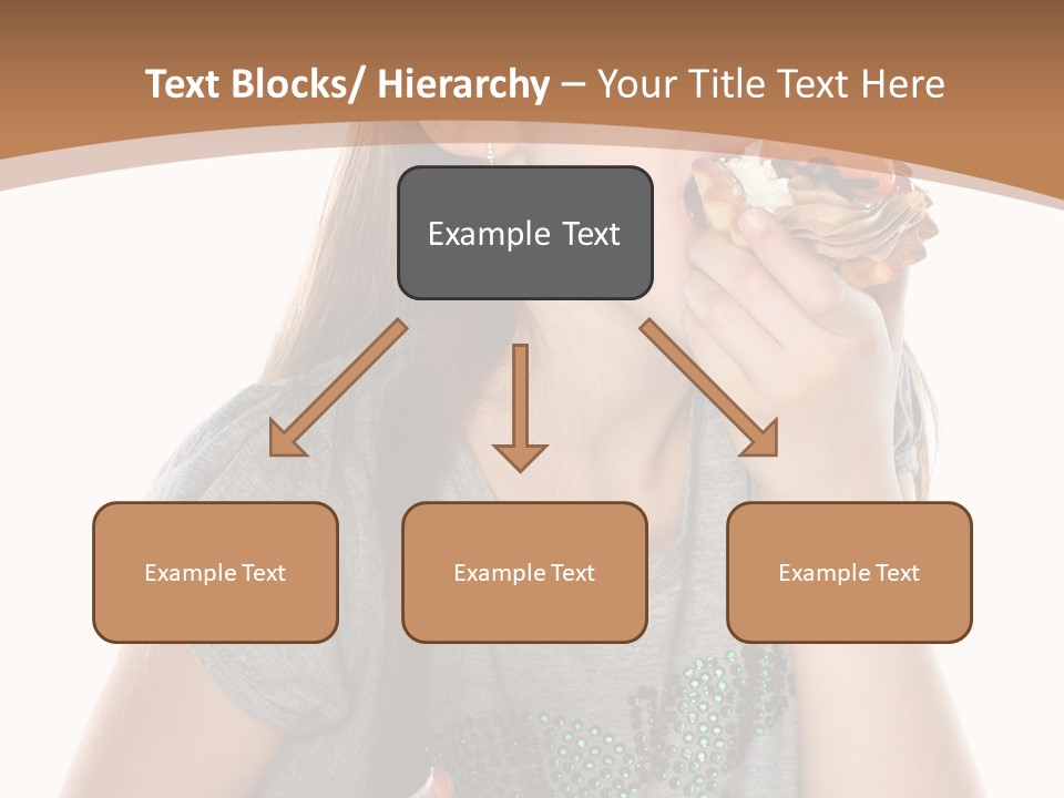 Fashion Holiday Face PowerPoint Template