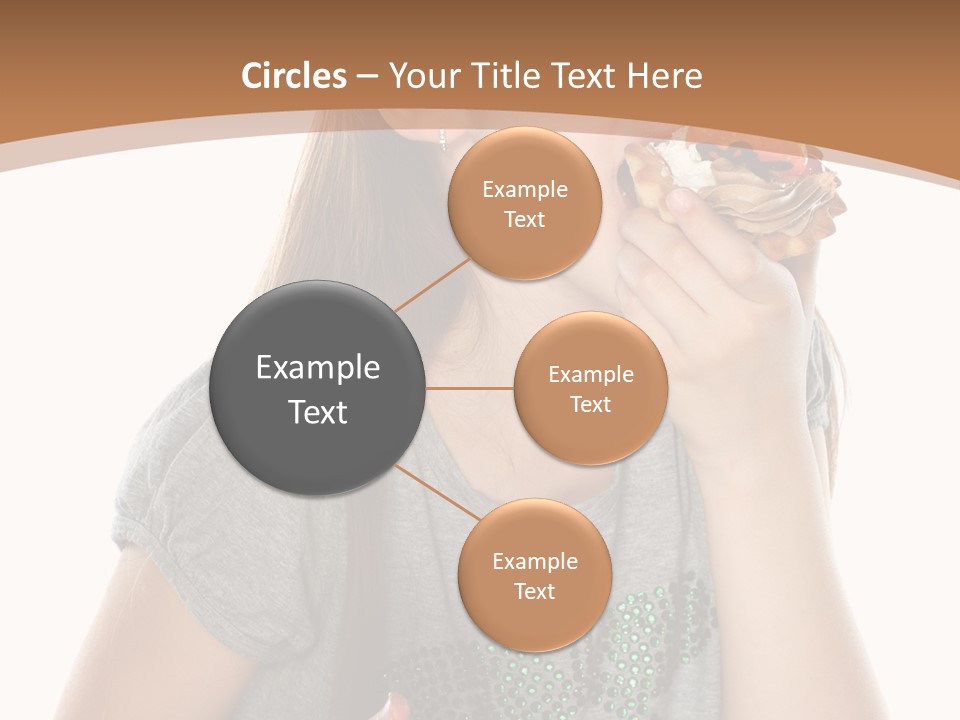 Fashion Holiday Face PowerPoint Template