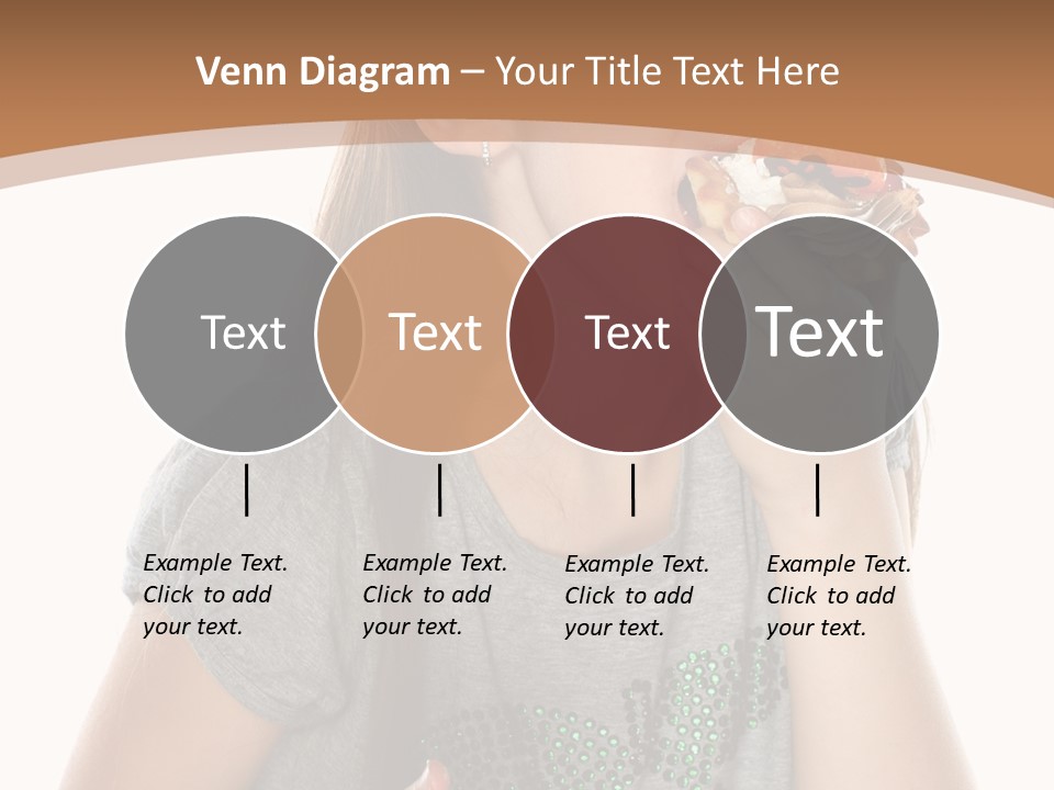 Fashion Holiday Face PowerPoint Template