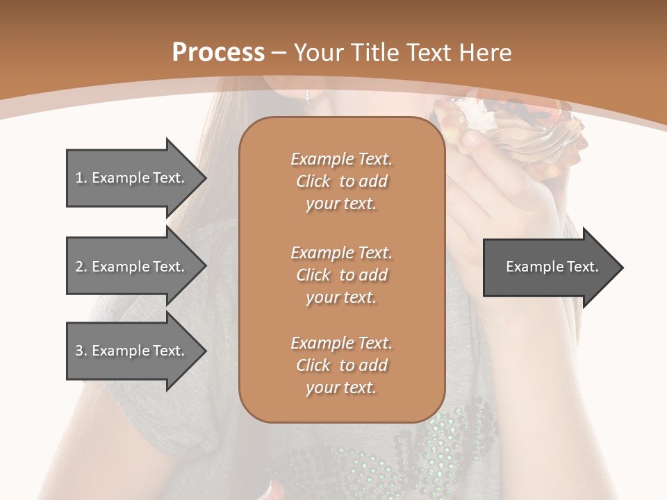 Fashion Holiday Face PowerPoint Template