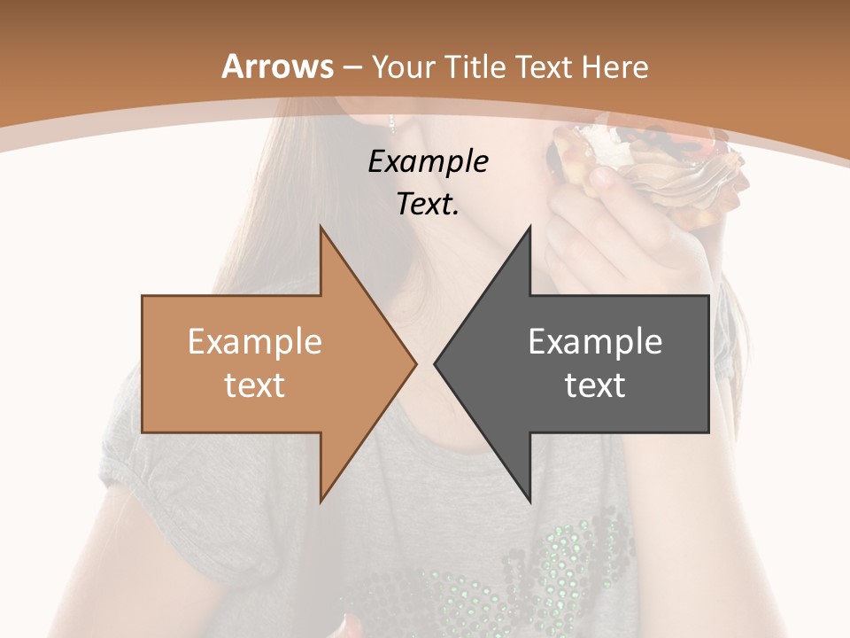 Fashion Holiday Face PowerPoint Template