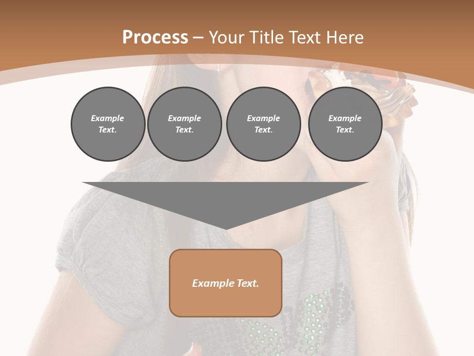 Fashion Holiday Face PowerPoint Template