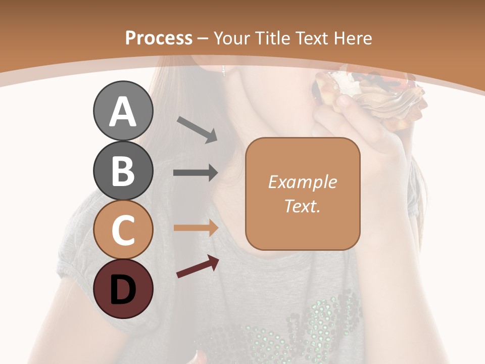 Fashion Holiday Face PowerPoint Template