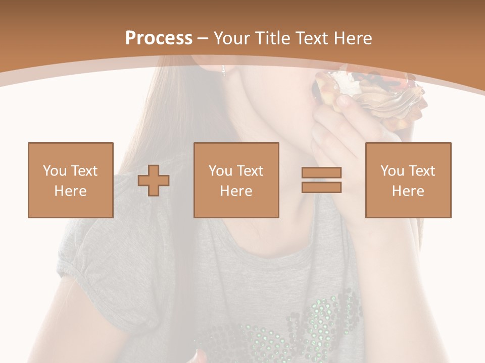 Fashion Holiday Face PowerPoint Template