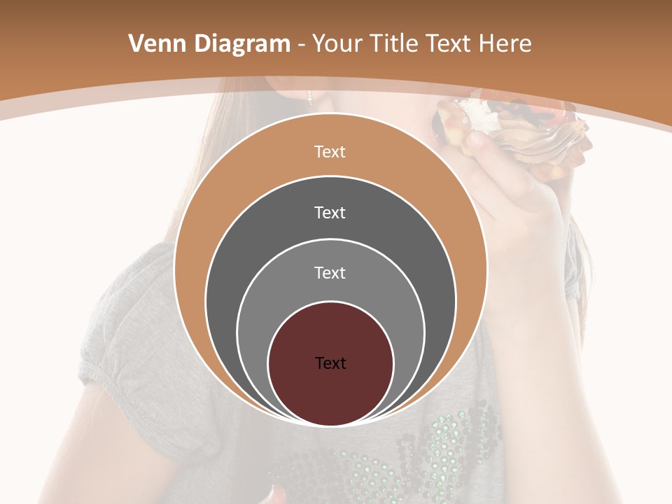 Fashion Holiday Face PowerPoint Template