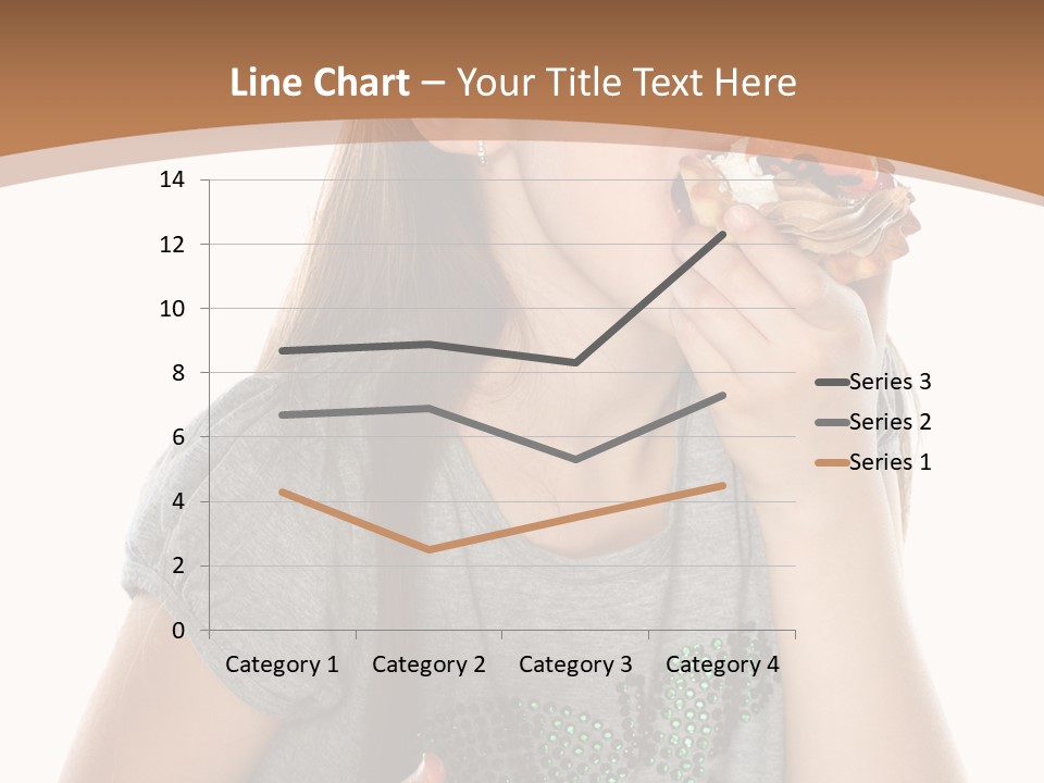 Fashion Holiday Face PowerPoint Template