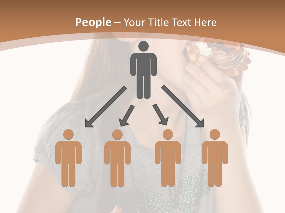 Fashion Holiday Face PowerPoint Template