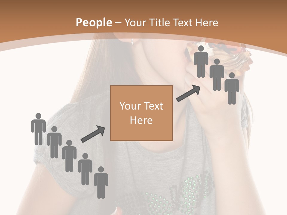 Fashion Holiday Face PowerPoint Template