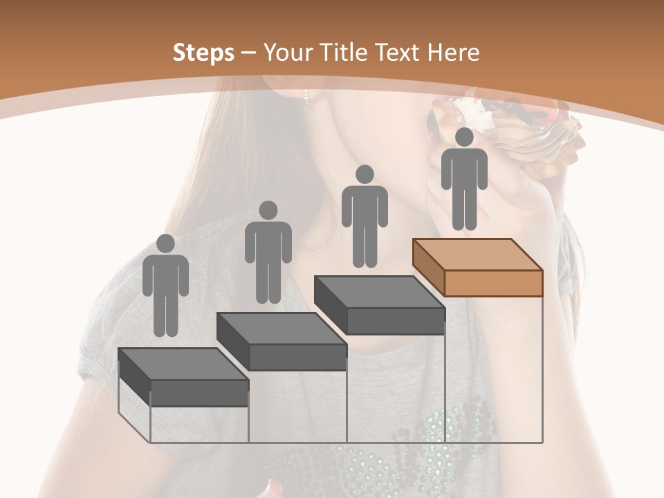 Fashion Holiday Face PowerPoint Template