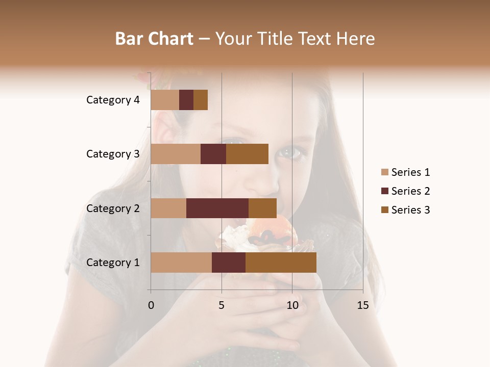 Eyes Closeup Happy PowerPoint Template
