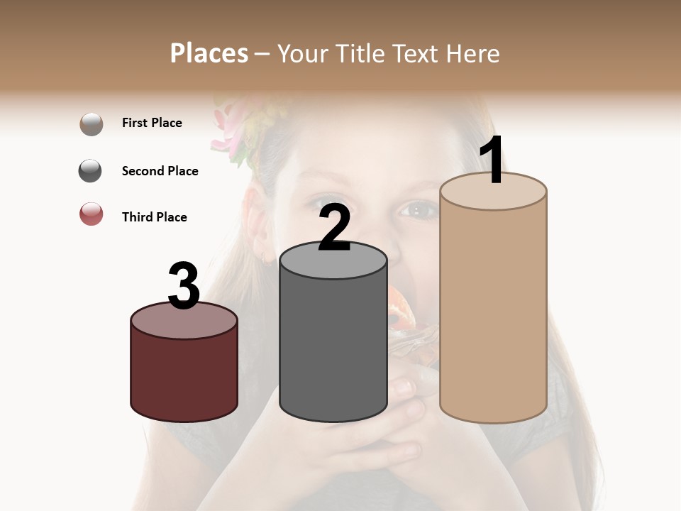 Lips Fruit Glamour PowerPoint Template