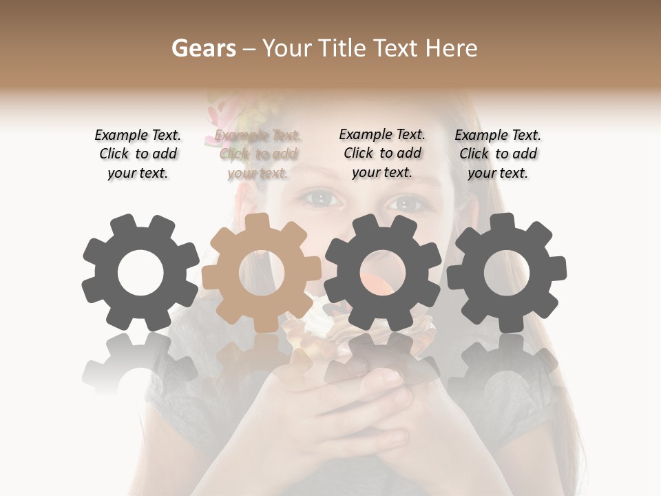 Lips Fruit Glamour PowerPoint Template