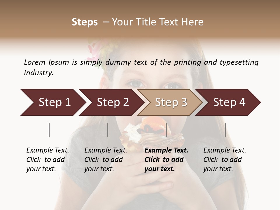 Lips Fruit Glamour PowerPoint Template