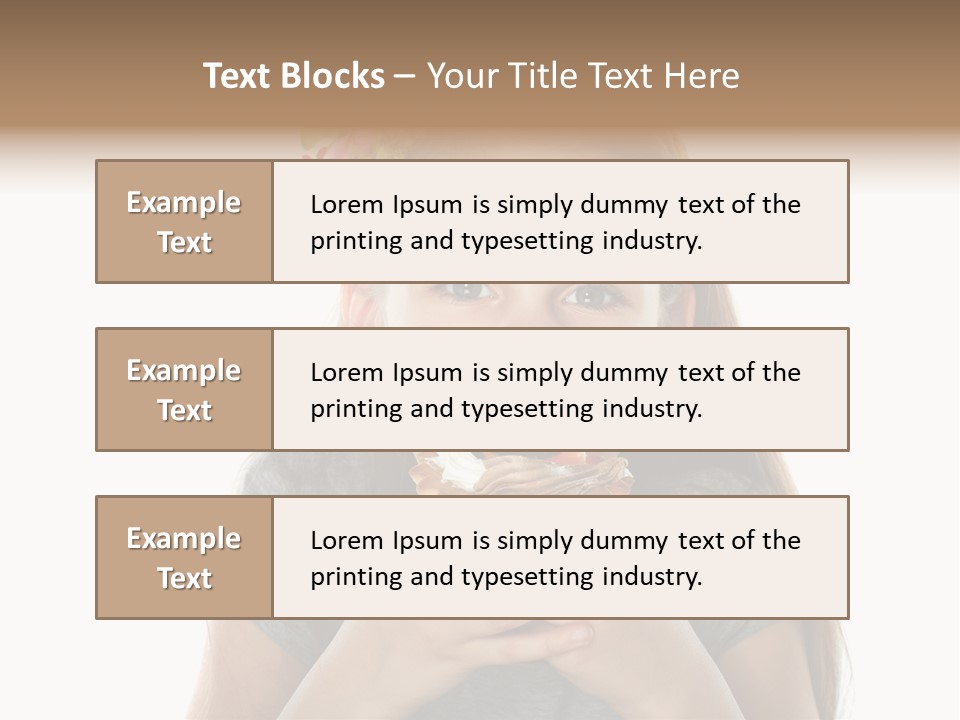 Lips Fruit Glamour PowerPoint Template