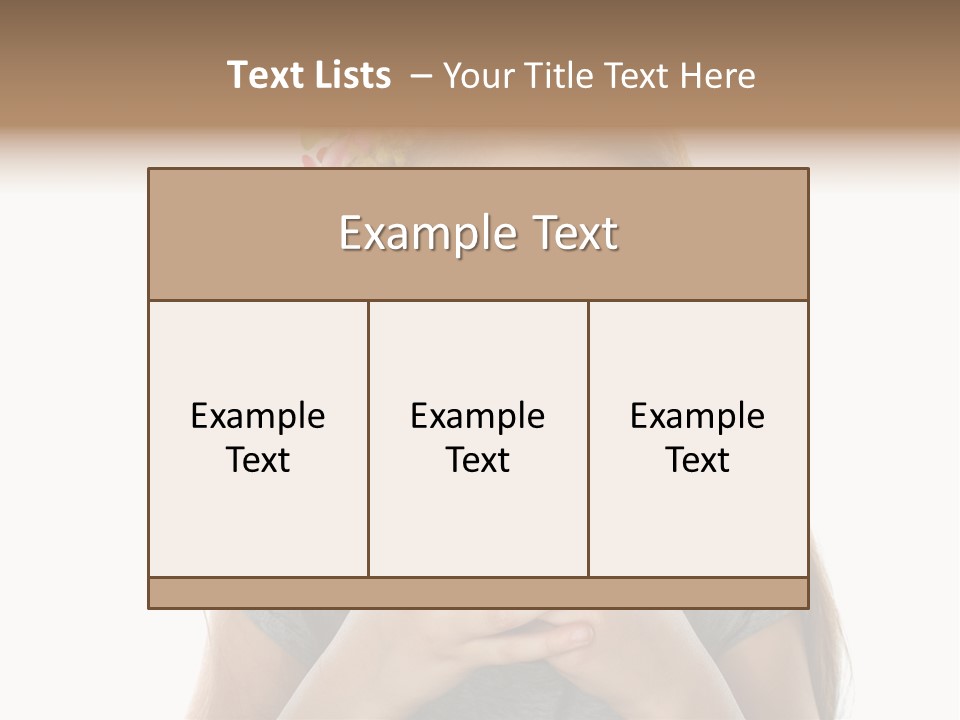 Lips Fruit Glamour PowerPoint Template