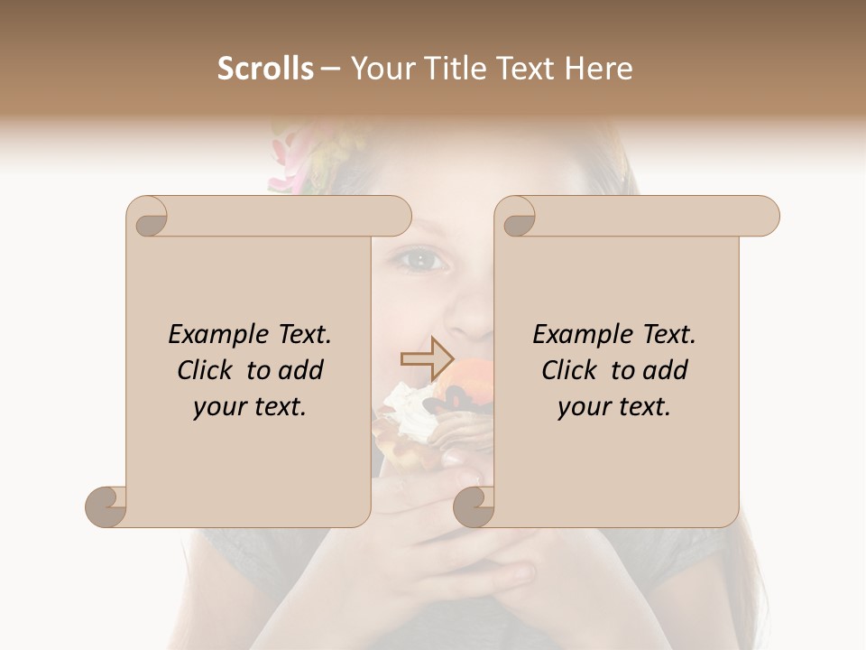 Lips Fruit Glamour PowerPoint Template