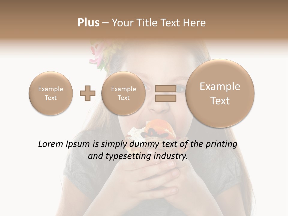 Lips Fruit Glamour PowerPoint Template