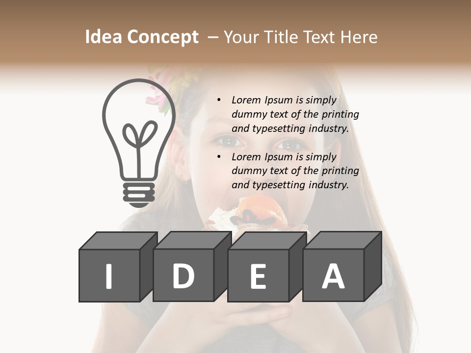 Lips Fruit Glamour PowerPoint Template