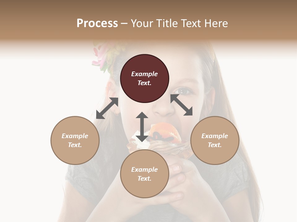 Lips Fruit Glamour PowerPoint Template