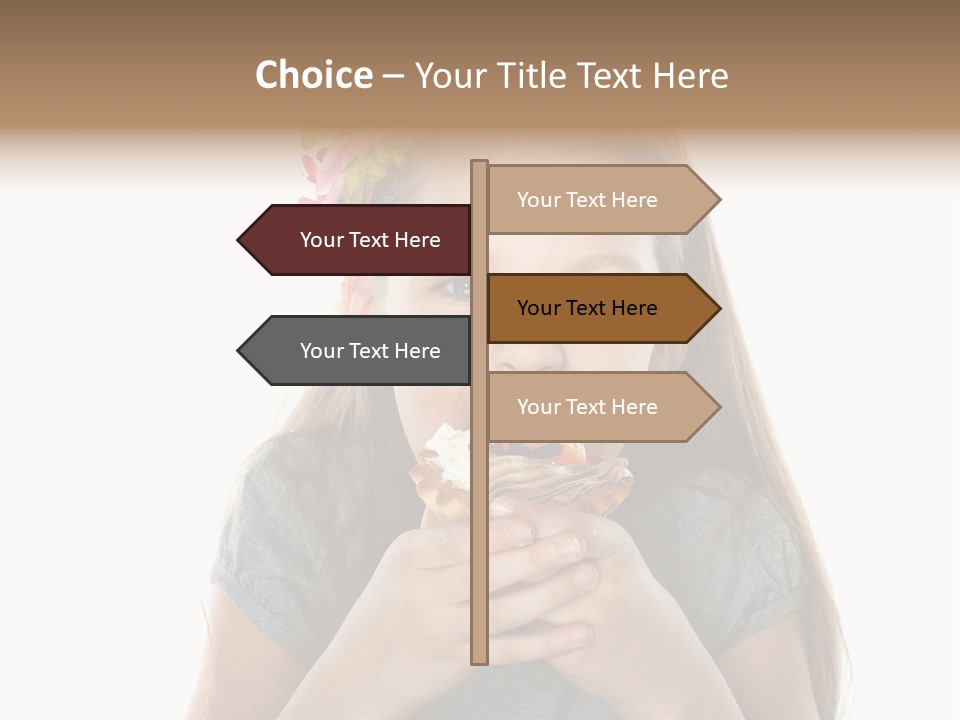 Lips Fruit Glamour PowerPoint Template