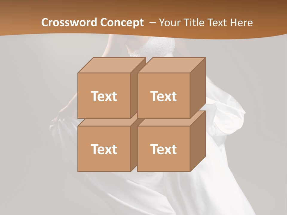 Sensuality Background Looking PowerPoint Template