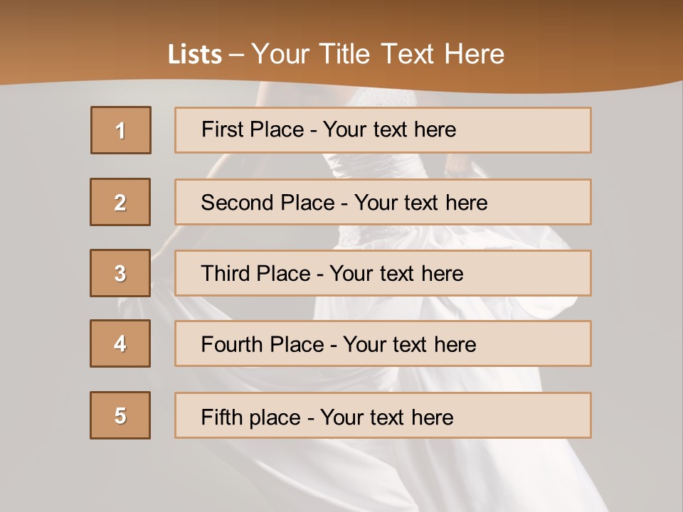 Sensuality Background Looking PowerPoint Template
