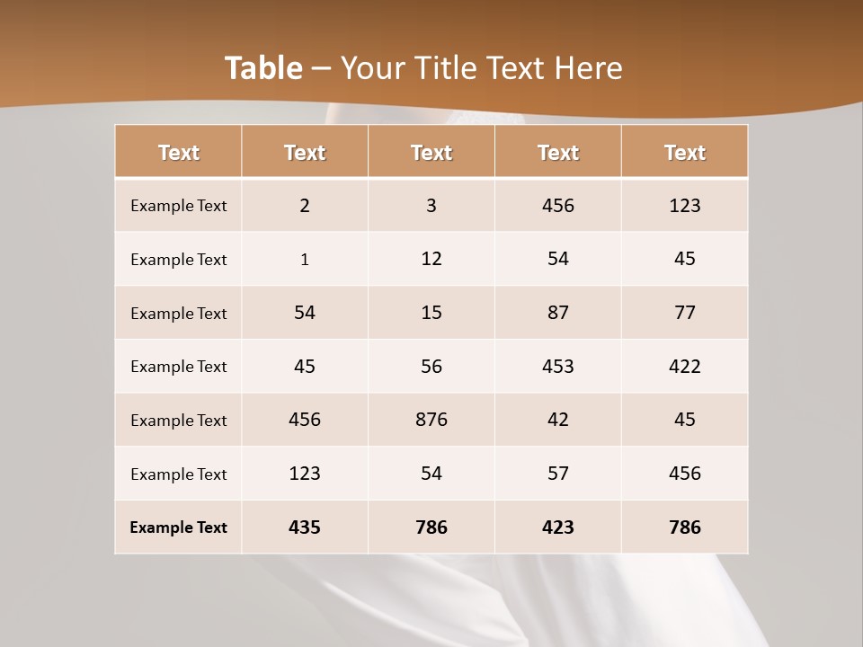 Sensuality Background Looking PowerPoint Template