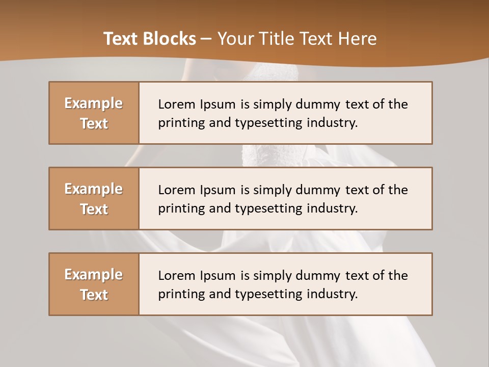 Sensuality Background Looking PowerPoint Template