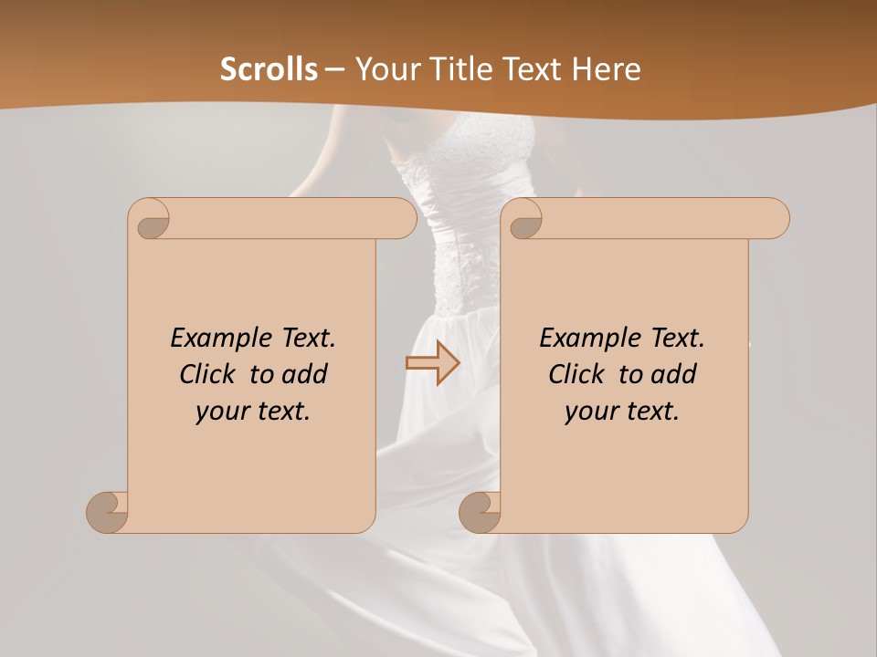 Sensuality Background Looking PowerPoint Template