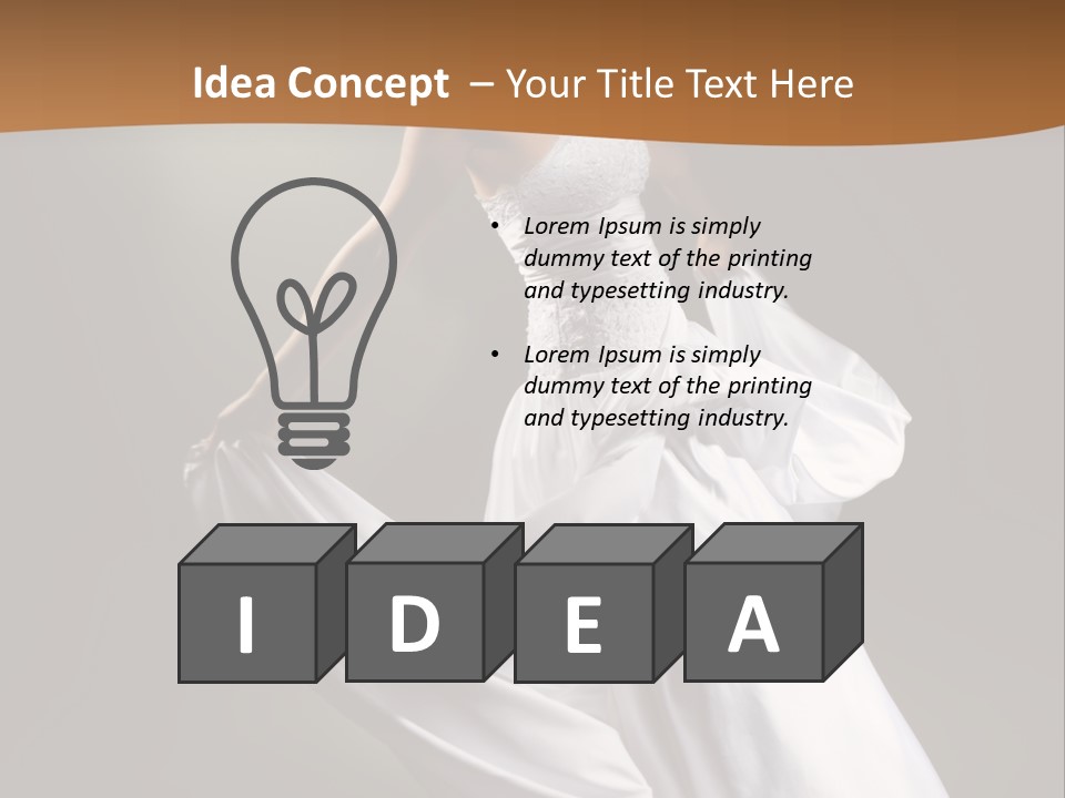 Sensuality Background Looking PowerPoint Template