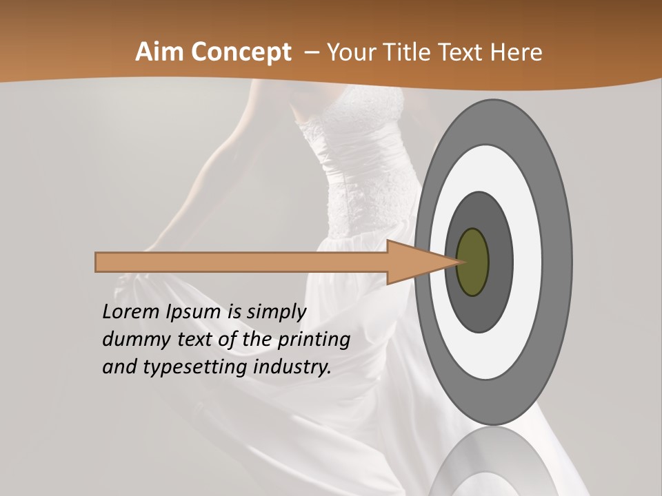 Sensuality Background Looking PowerPoint Template