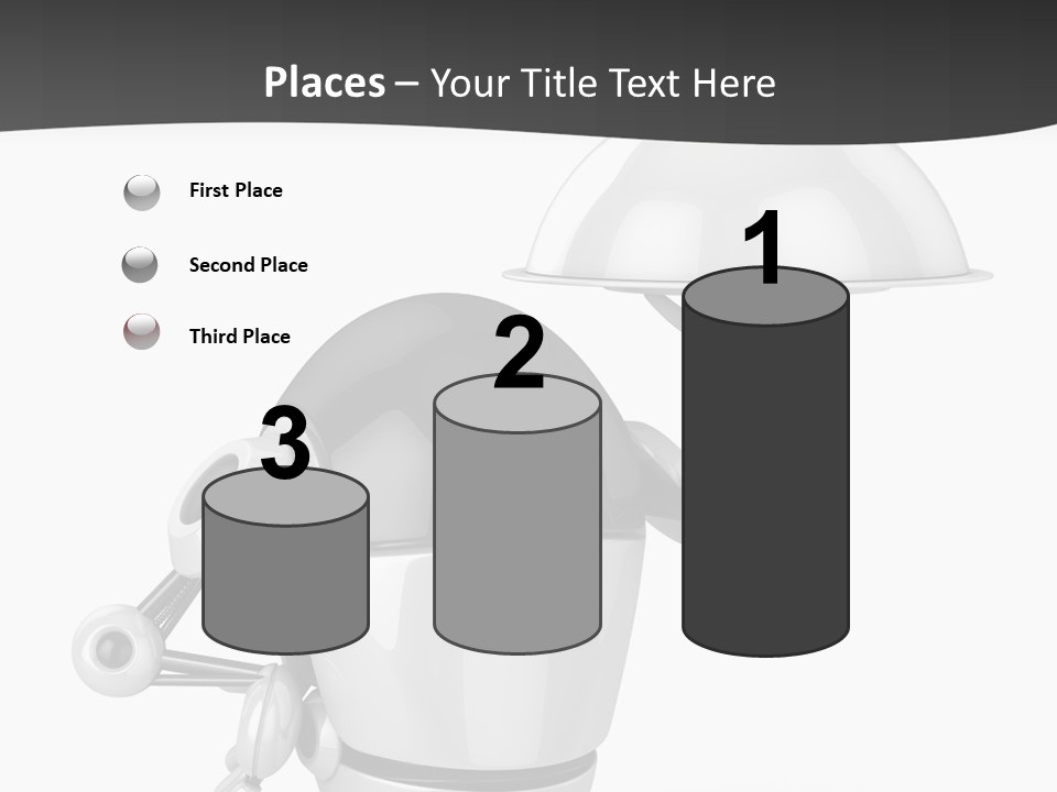 Order Computer Plate PowerPoint Template