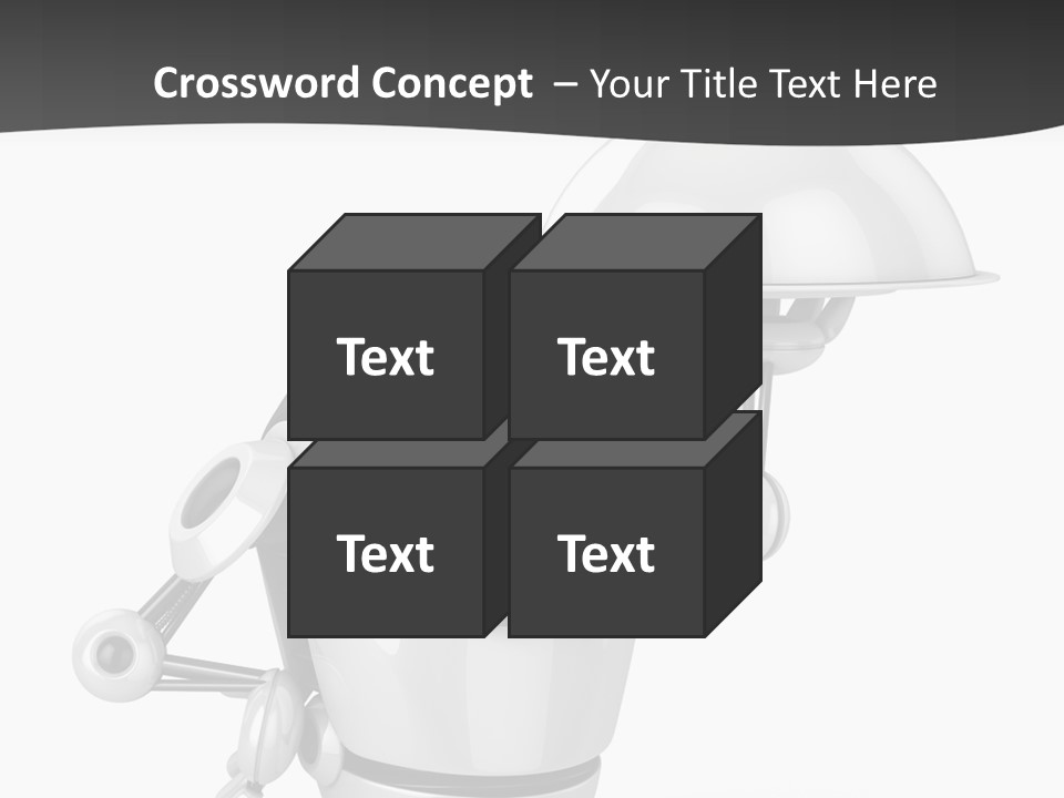 Order Computer Plate PowerPoint Template