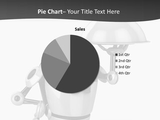 Order Computer Plate PowerPoint Template