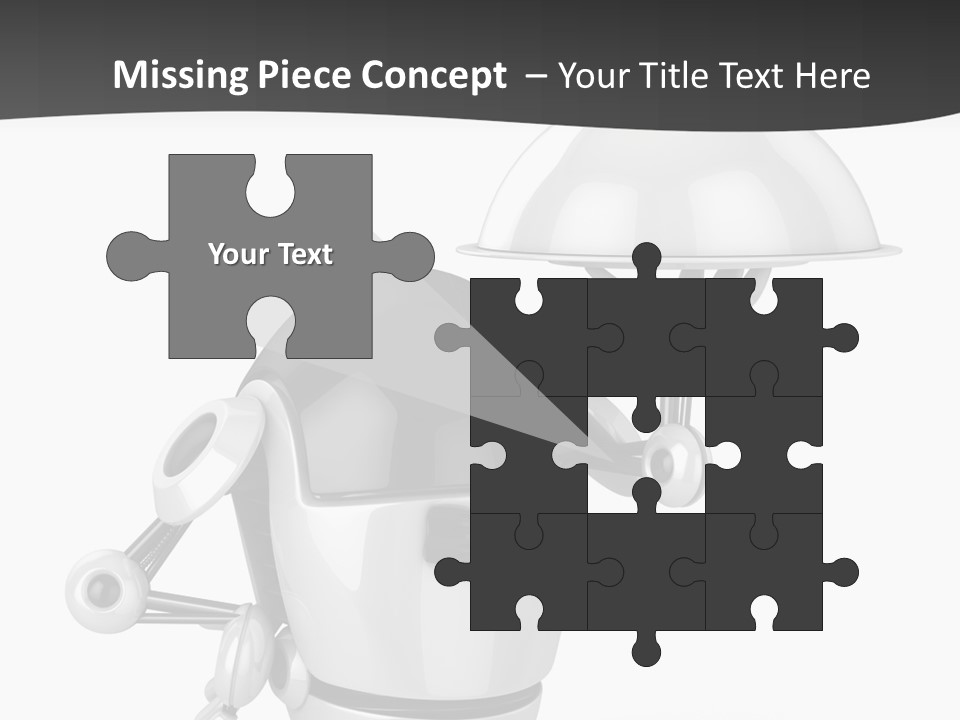 Order Computer Plate PowerPoint Template