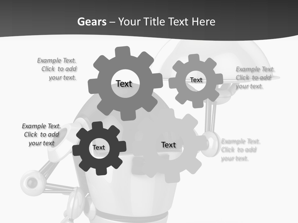 Order Computer Plate PowerPoint Template