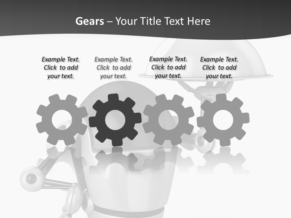 Order Computer Plate PowerPoint Template