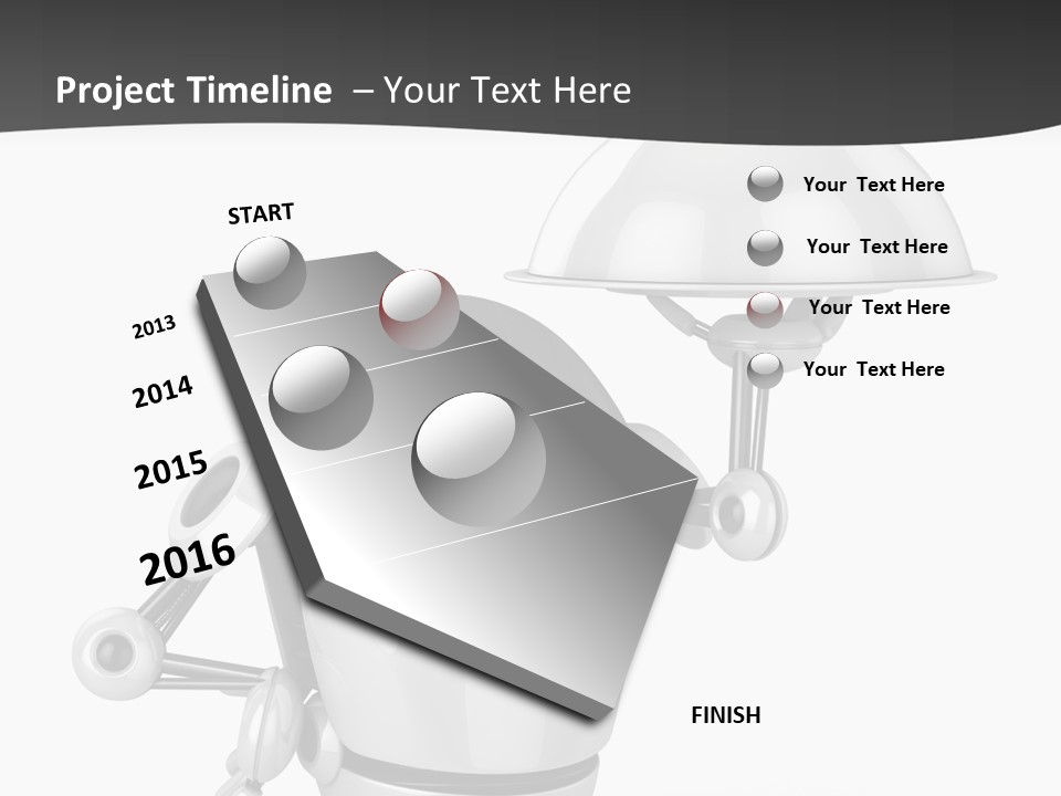 Order Computer Plate PowerPoint Template