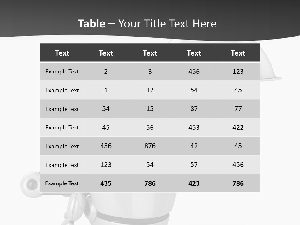 Order Computer Plate PowerPoint Template