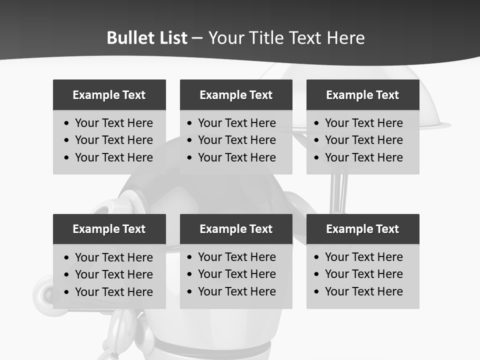 Order Computer Plate PowerPoint Template