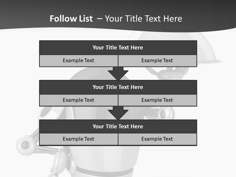 Order Computer Plate PowerPoint Template