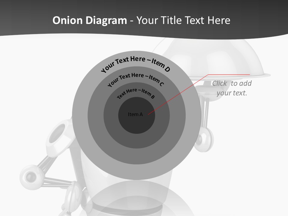 Order Computer Plate PowerPoint Template