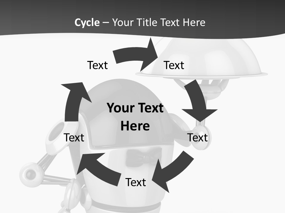 Order Computer Plate PowerPoint Template