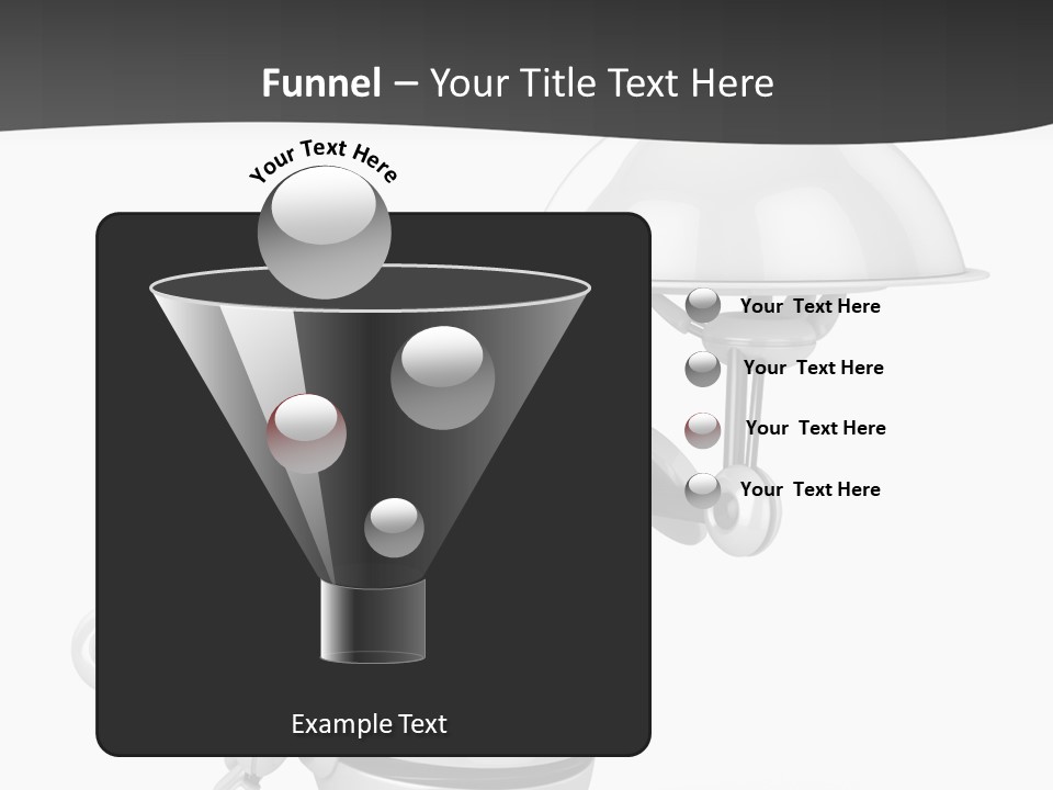 Order Computer Plate PowerPoint Template