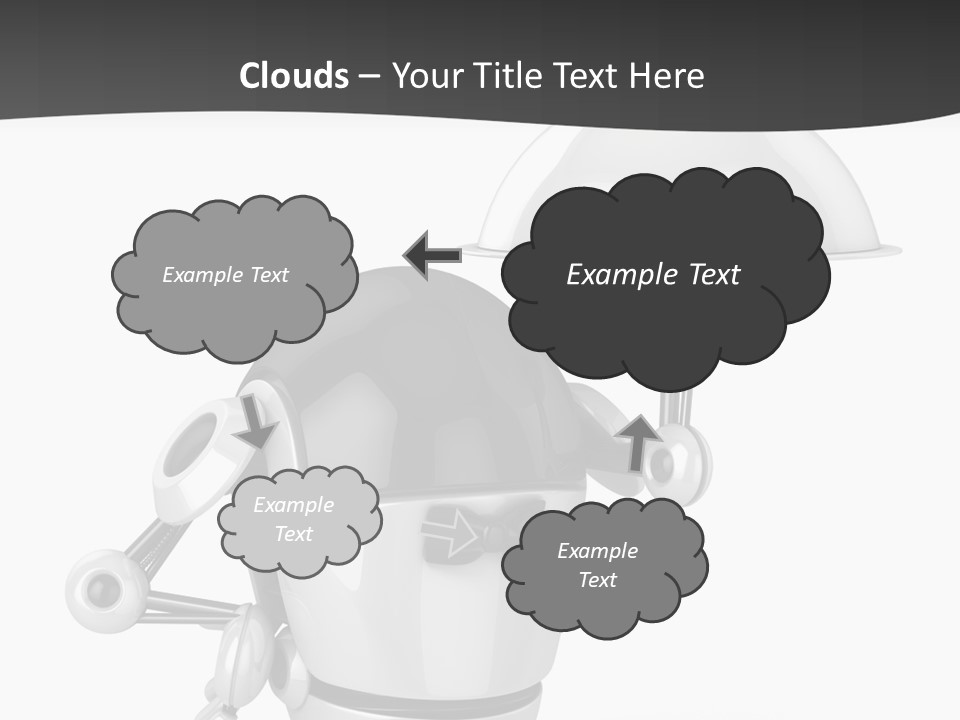 Order Computer Plate PowerPoint Template