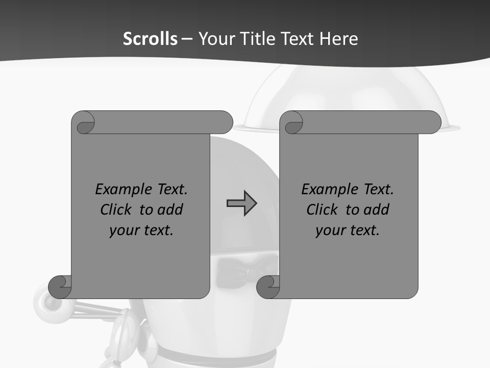 Order Computer Plate PowerPoint Template