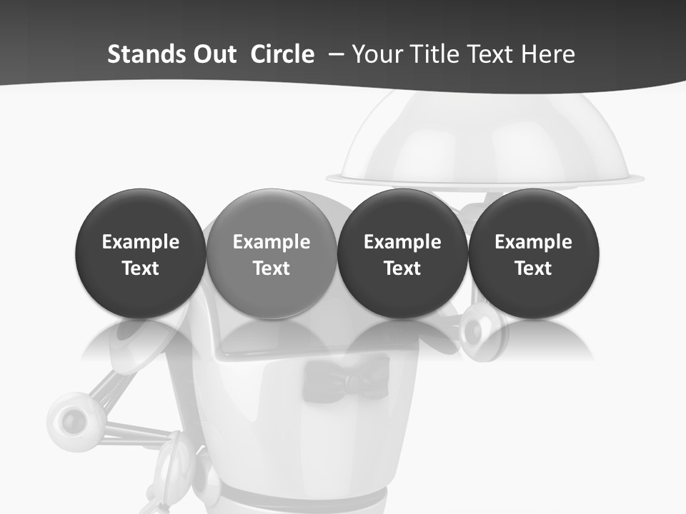 Order Computer Plate PowerPoint Template